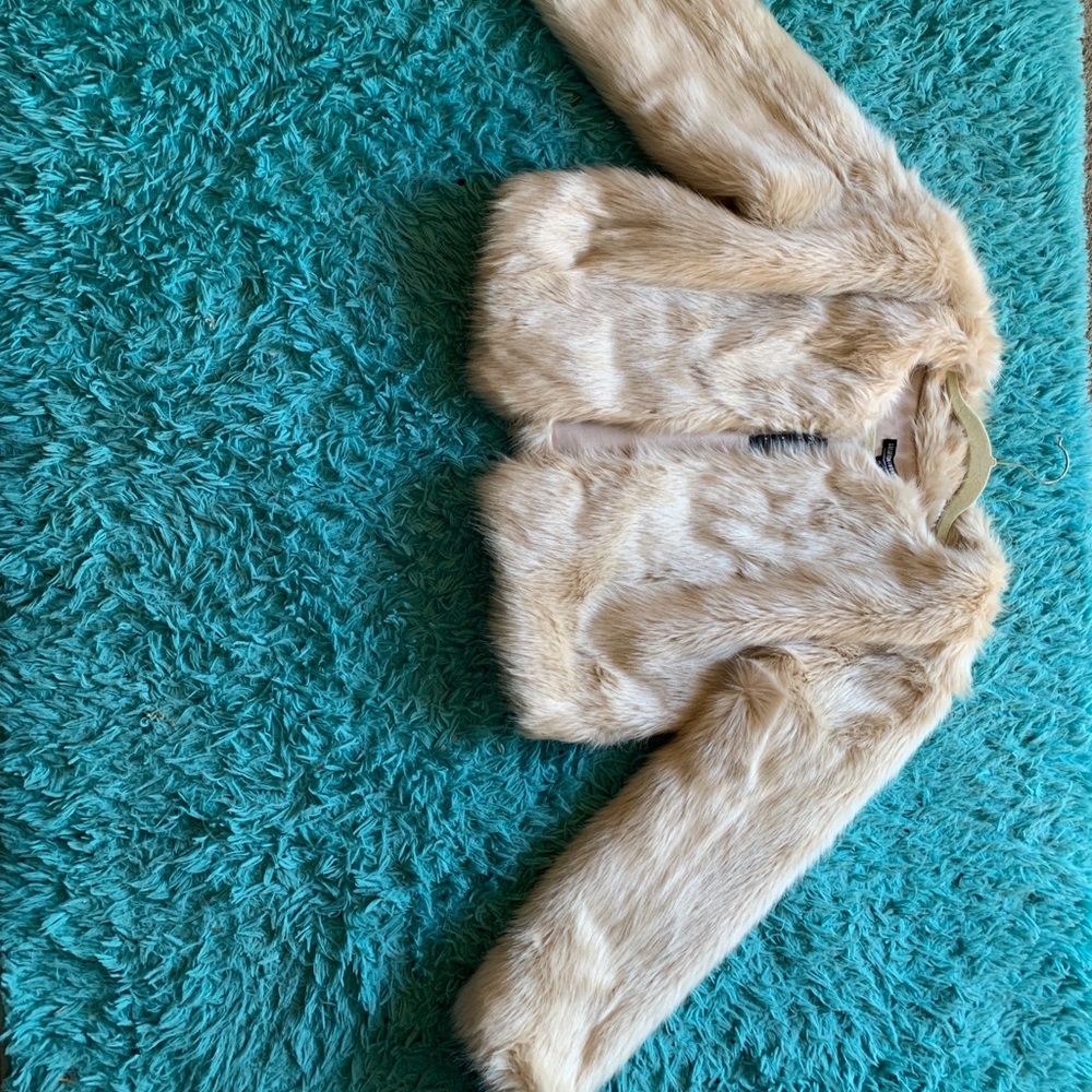 Fur Jacket - Natural/Tan - Picture 7 of 10